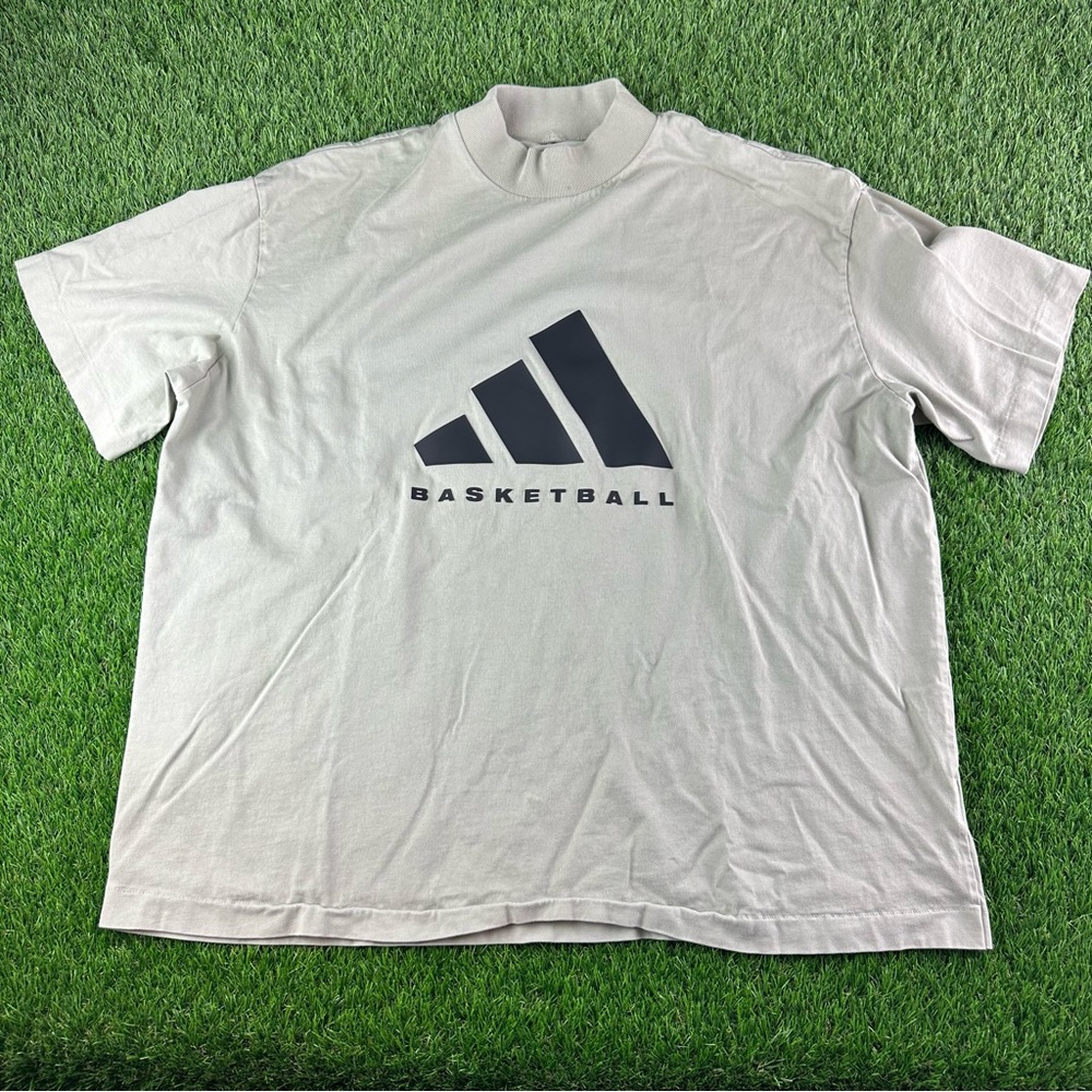 Adidas ONE size XXL Unisex Cotton Jersey Heavyweight T-Shirt Sesame IN7568